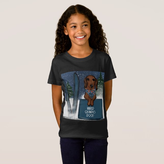 DACHSHUND  T-Shirt (Vorne ganz)