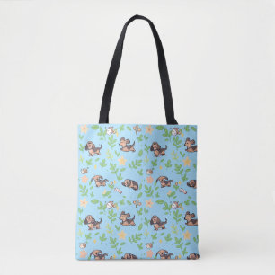 Dachshund-Tasche Süßer Frühlingsblumen-Hundeliebha