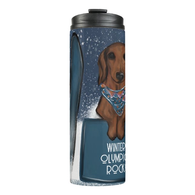 DACHSHUND  THERMOSBECHER (Vorderseite)