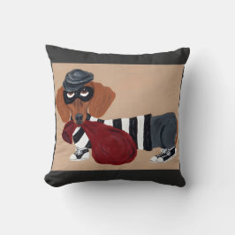 Dachshund Treat Thief Burglar Kissen