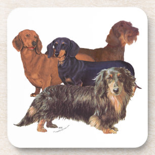 Dachshund-Varietäten Getränkeuntersetzer