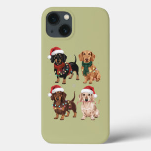 Dachshund Weihnachten Hundemutter Liebhaber Weihna Case-Mate iPhone Hülle