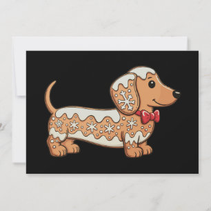Dachshund Weihnachten Lebkuchen Wiener Hund 