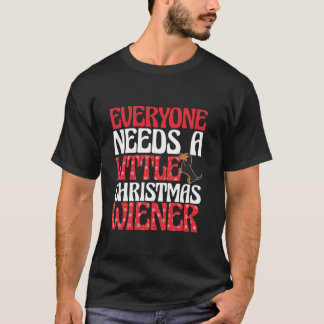 Dachshund Weihnachten Wiener Hund Doxie Liebhaber T-Shirt