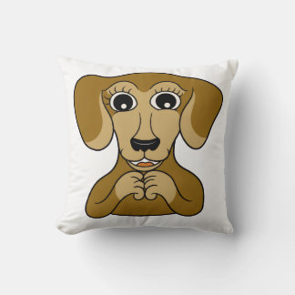 Dachshund-Welpe Kissen