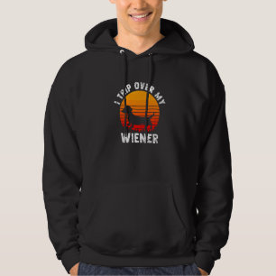 Dachshund-Welpe Wiener Doxie Wiener Daschund Dacke Hoodie