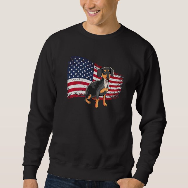 Dachshund Wiener Dog Rasse  29 Sweatshirt (Vorderseite)