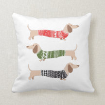 Dachshund Wiener Dogs Weihnachtspullover Urlaub