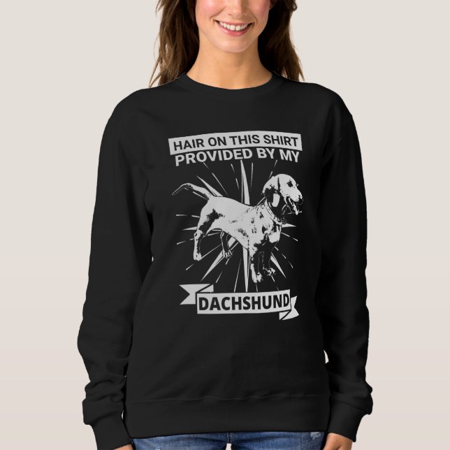 Dachshund Wiener Hund Rasse  4 Sweatshirt (Vorderseite)