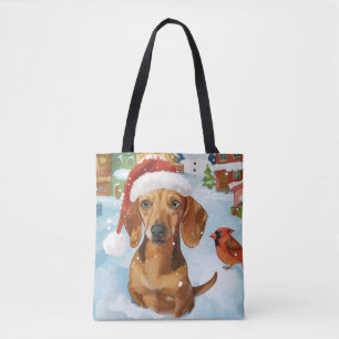 Dachshund Winter Wonderland Weihnachtsfreude