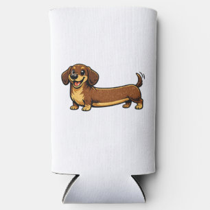 Dachshund-Wurst-Wiener-Dog-Design Selters Dosenkühler