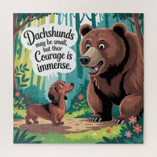 Dachshunde können klein sein puzzle