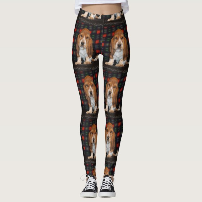 Dachshundjagdhund die Leggings der Frauen (Vorderseite)
