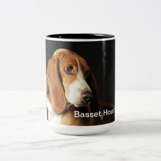 Dachshundjagdhund-Kaffee-Tasse Zweifarbige Tasse