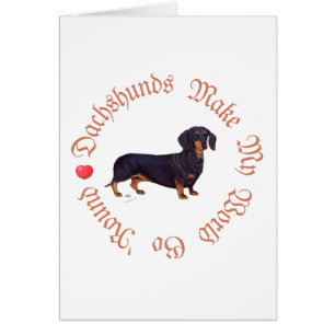 Dachshunds machen meine Welt
