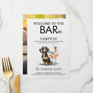 Dachsund Bar Menükarte
