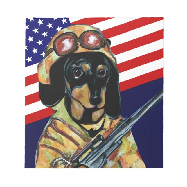 DACHSUND NOTIZBLOCK (Vorderseite)