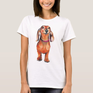 Dachsund Red Dackel T-Shirt