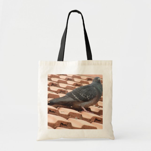 Dachtaube Tote Tasche (Vorne)