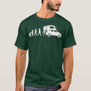 Dachzelt-Evolution Geschenk für Camper mit Dach t T-Shirt