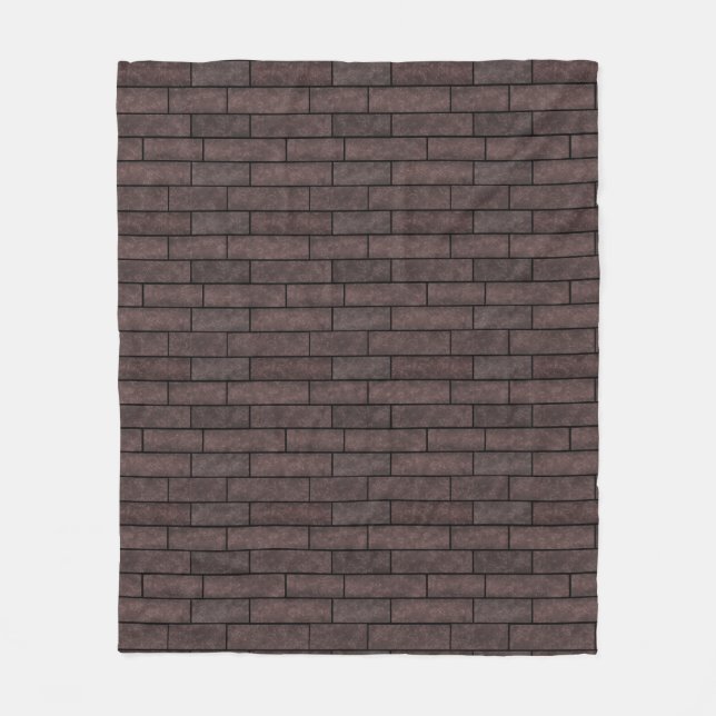 Dachziegel Fleecedecke (Vorderseite)
