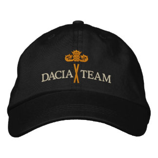 DACIA TEAM with Crown - 001 Bestickte Kappe