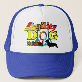 Dackel_Agility Geschenke Truckerkappe