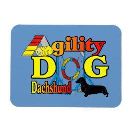 Dackel_Agility Magnet