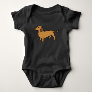 Dackel Baby Strampler