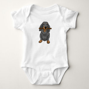 Dackel Baby Strampler