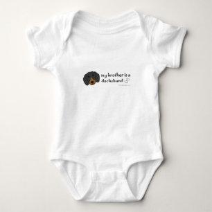 Dackel Baby Strampler