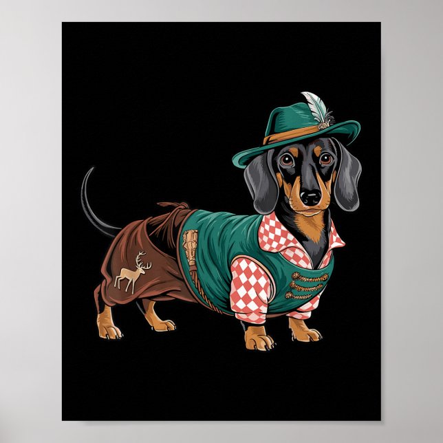 Dackel Bavarian Weiner Sausage _4 Poster (Vorne)