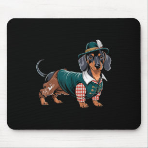 Dackel Bavarian Weiner Sausage _5 Mousepad