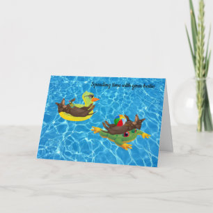 Dackel Best Friend Grußkarte Karte