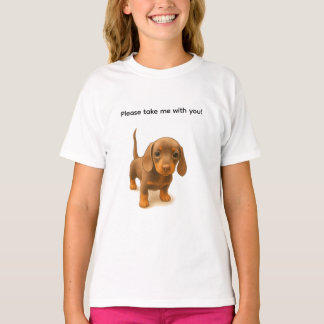 Dackel Bitte nimm mich mit! T-Shirt