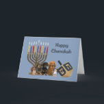 Dackel Chanukah Card Menorah Dreidel4 Feiertagskarte<br><div class="desc">Familie und Freunde während der Chanukah Saison zu erinnern ist eine wunderbare Möglichkeit, in Touch mit den Menschen behalten, die Sie Liebe und kümmern sich. Ich habe diese Chanukah-Karten mit Liebe und Sorgfalt erstellt, und ich bin sicher, jeder, der Lieben Hunde wird sich freuen, sie zu erhalten. Sie haben die...</div>