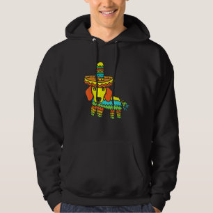 Dackel Cinco De Mayo Pinata Dog Hoodie