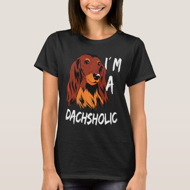 Dackel Dachsholic T-Shirt (Vorderseite)