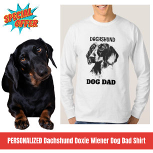 Dackel Dackel Dackel Dog Vater T-Shirt