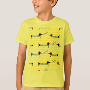 Dackel Dackel Dog Bonjour T-Shirt