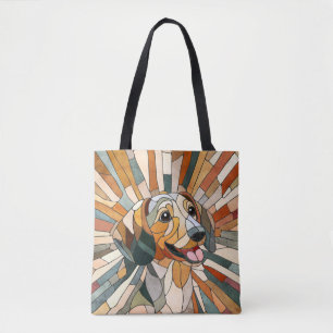 Dackel - Dackel - farbiges Mosaik