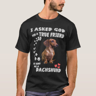 Dackel Dackel gibt Dackel Weihnachten Shi T-Shirt