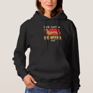 Dackel Dackel Hund Big Würstchen Hoodie