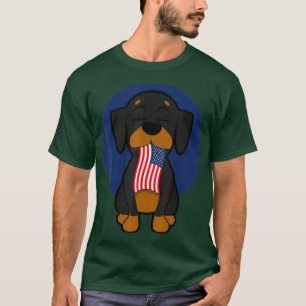 Dackel Dackel Hund Hot Dog Whelp Funny Geschenk T-Shirt