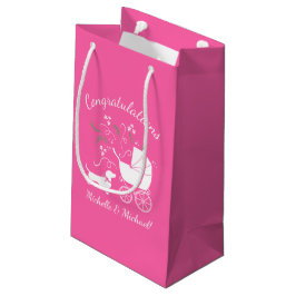 Dackel Dackel Hunde Kinderdusche Pink Girl Kleine Geschenktüte