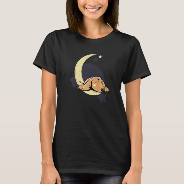 Dackel Dackel Hunde Rasse 99 T-Shirt (Vorderseite)