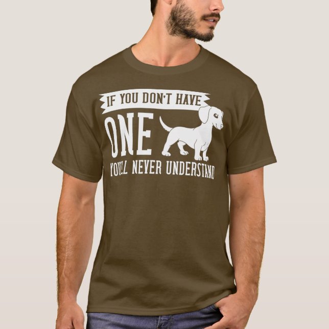 Dackel Dackel Hunde Welpen Eigentümer Lover _22 T-Shirt (Vorderseite)