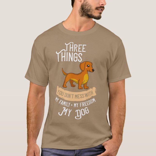 Dackel Dackel Hunde Welpen Eigentümer Lover _23 T-Shirt (Vorderseite)
