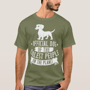 Dackel Dackel Hunde Welpen Eigentümer Lover _25 T-Shirt