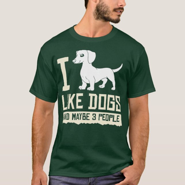 Dackel Dackel Hunde Welpen Eigentümer Lover T-Shirt (Vorderseite)